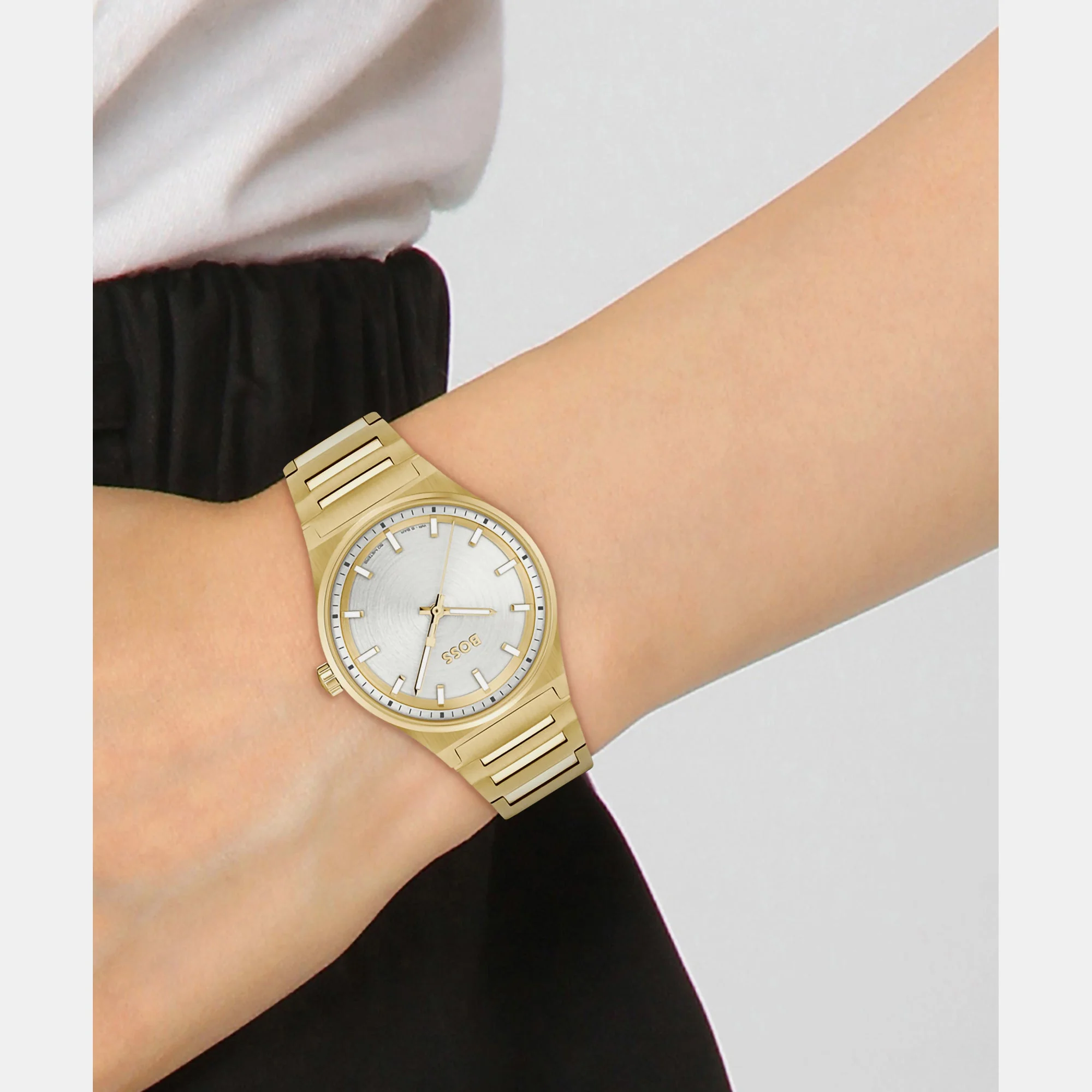Candor Women Quartz Silver Dial Analog Stainless Steel Watch 1502738 - Image 4