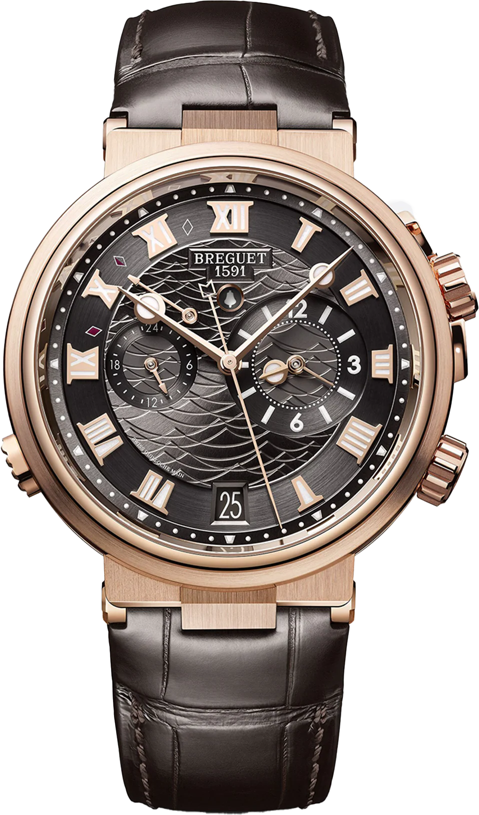 Breguet Marine Alarme Musicale Brown Dial Men 40 mm