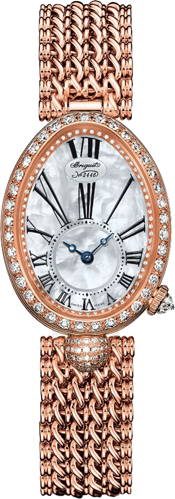 Breguet Reine De Naples Rose Gold 33 mm for Women