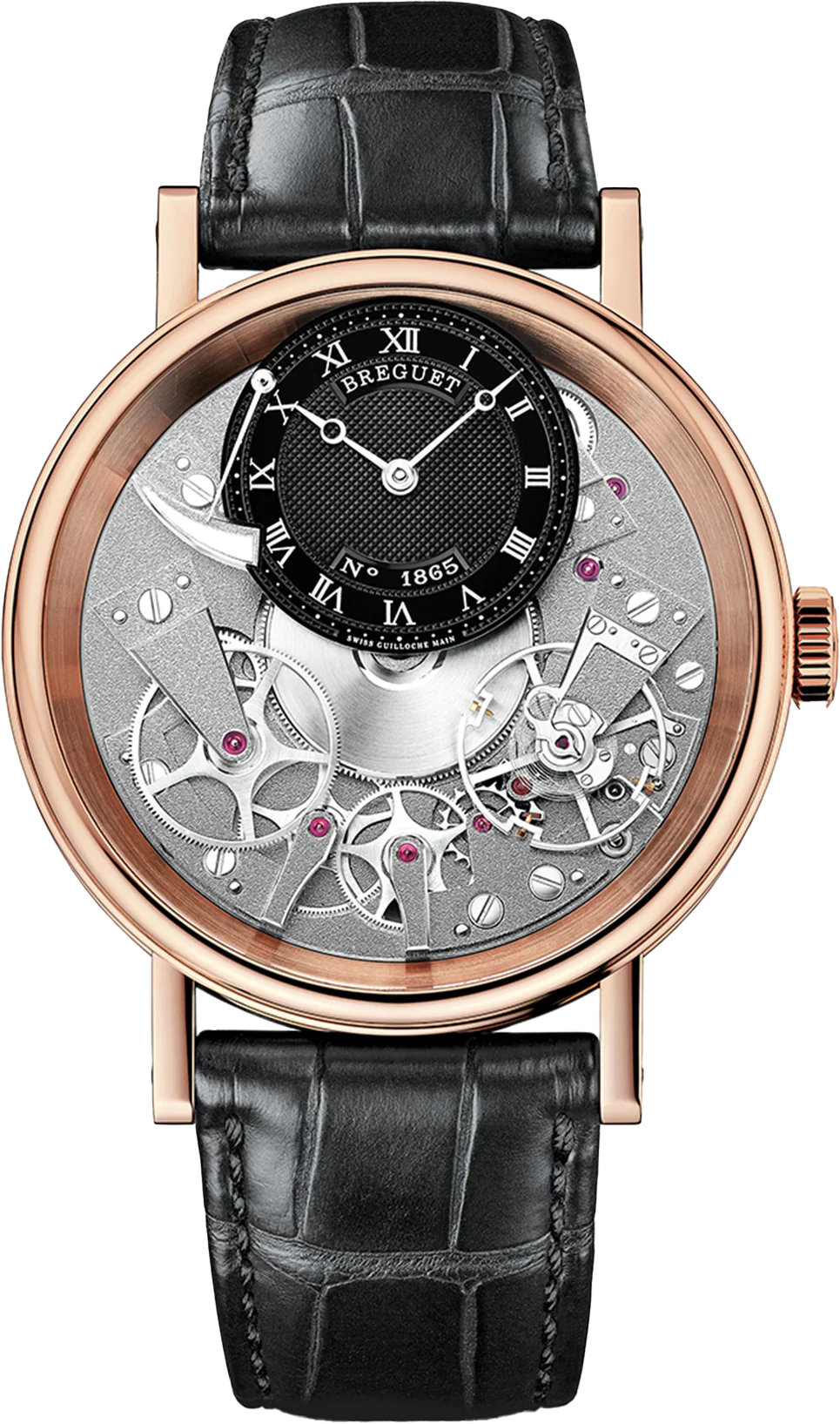 Breguet Tradition 7057 Black & Grey Dial 40 MM Watch for Men