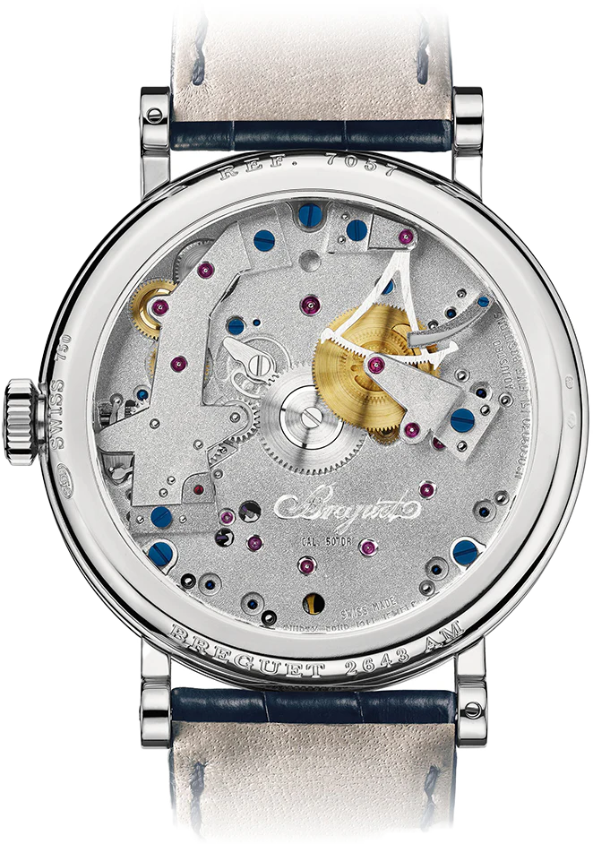 Breguet Tradition Silver 7057 Dial 40 MM Watch for Men - Image 3