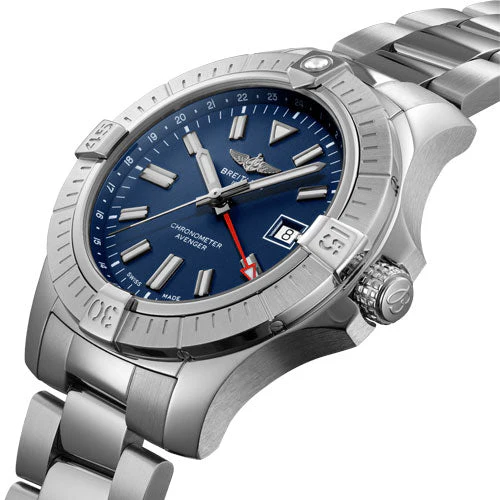 Breitling Avenger Automatic Gmt Blue Dial Men 45mm - Image 2