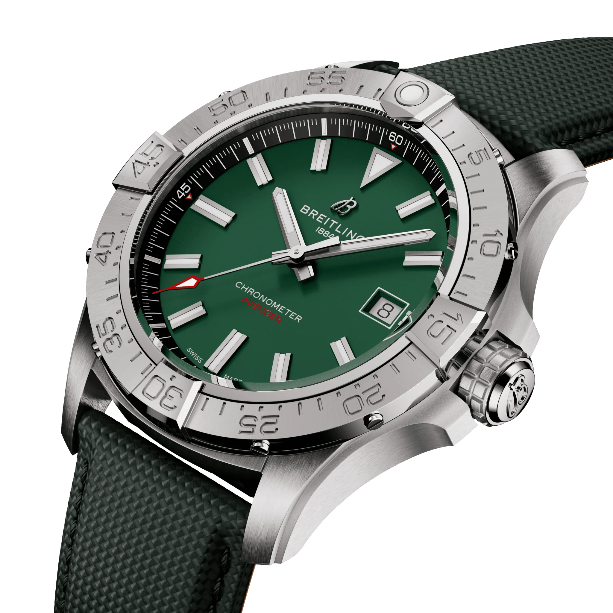 Breitling Avenger Automatic Green Dial Men 42mm - Image 4