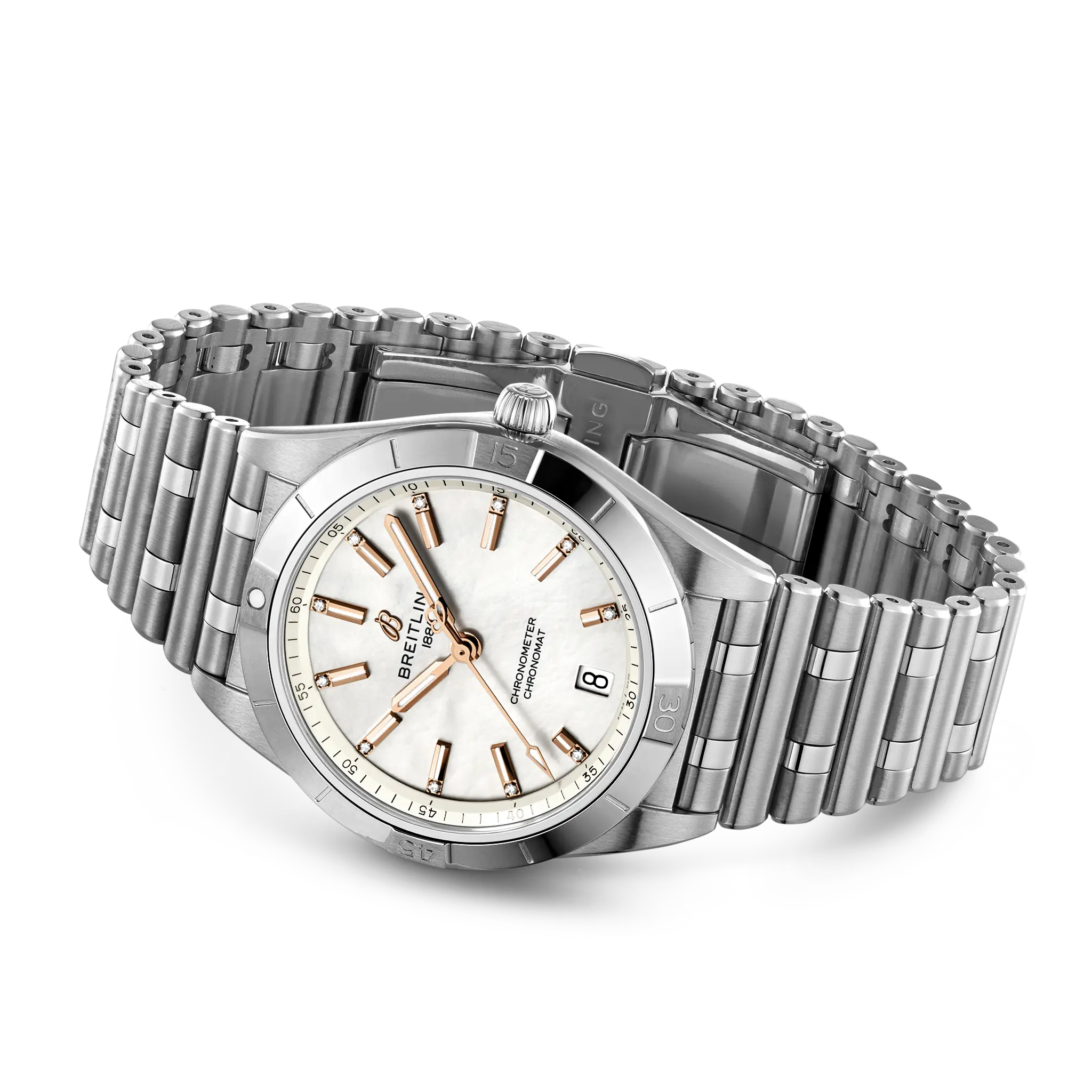 Breitling Chronomat Automatic 36 DIAL MEN 36mm A10380101A4A1 - Image 4