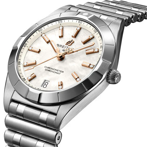 Breitling Chronomat Off white Dial Men 32mm - Image 2