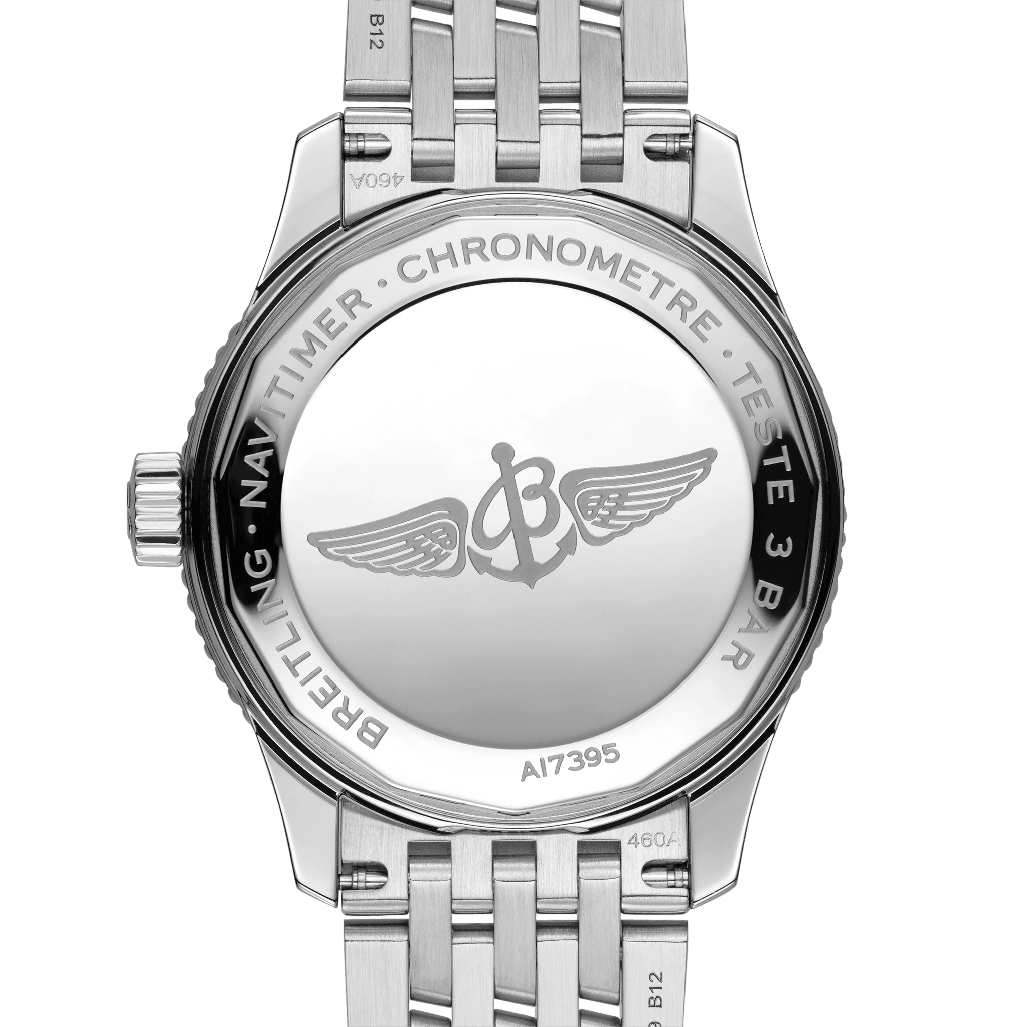 Breitling Navitimer Automatic Women's Silver Dial 35mm Watch - Image 3