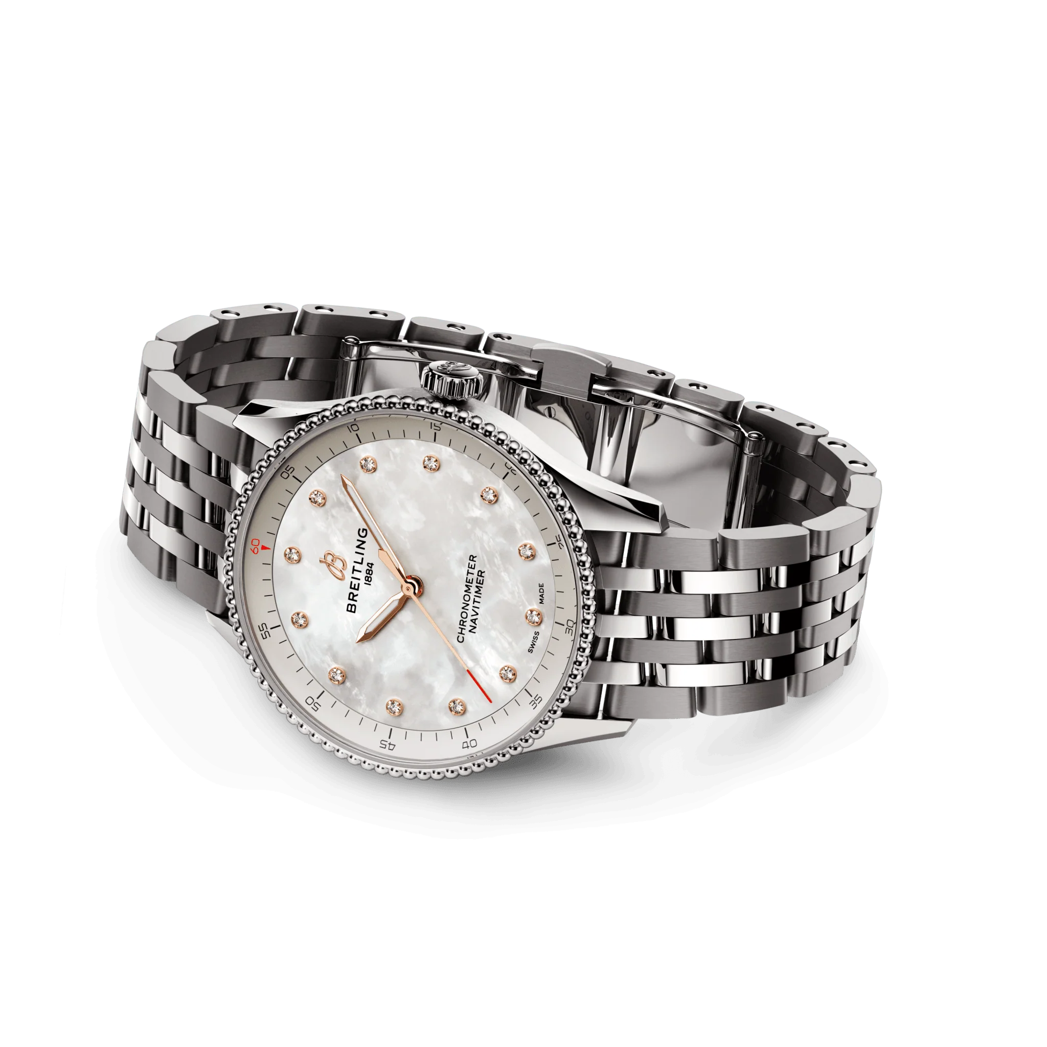 Breitling Navitimer Mother of Pearl Dial Unisex 32mm - Image 2
