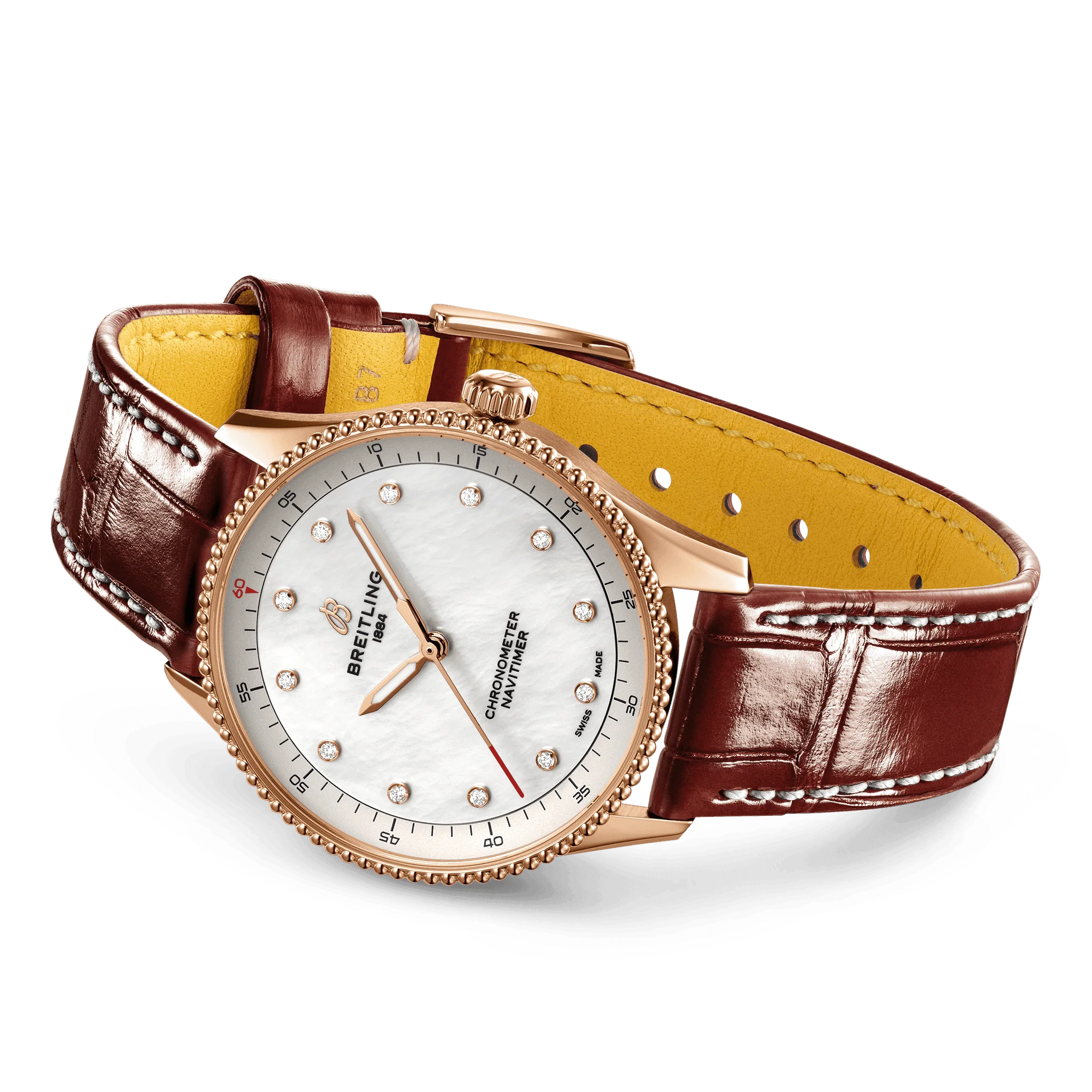 Breitling Navitimer Mother of Pearl Dial Unisex 32mm - Image 2