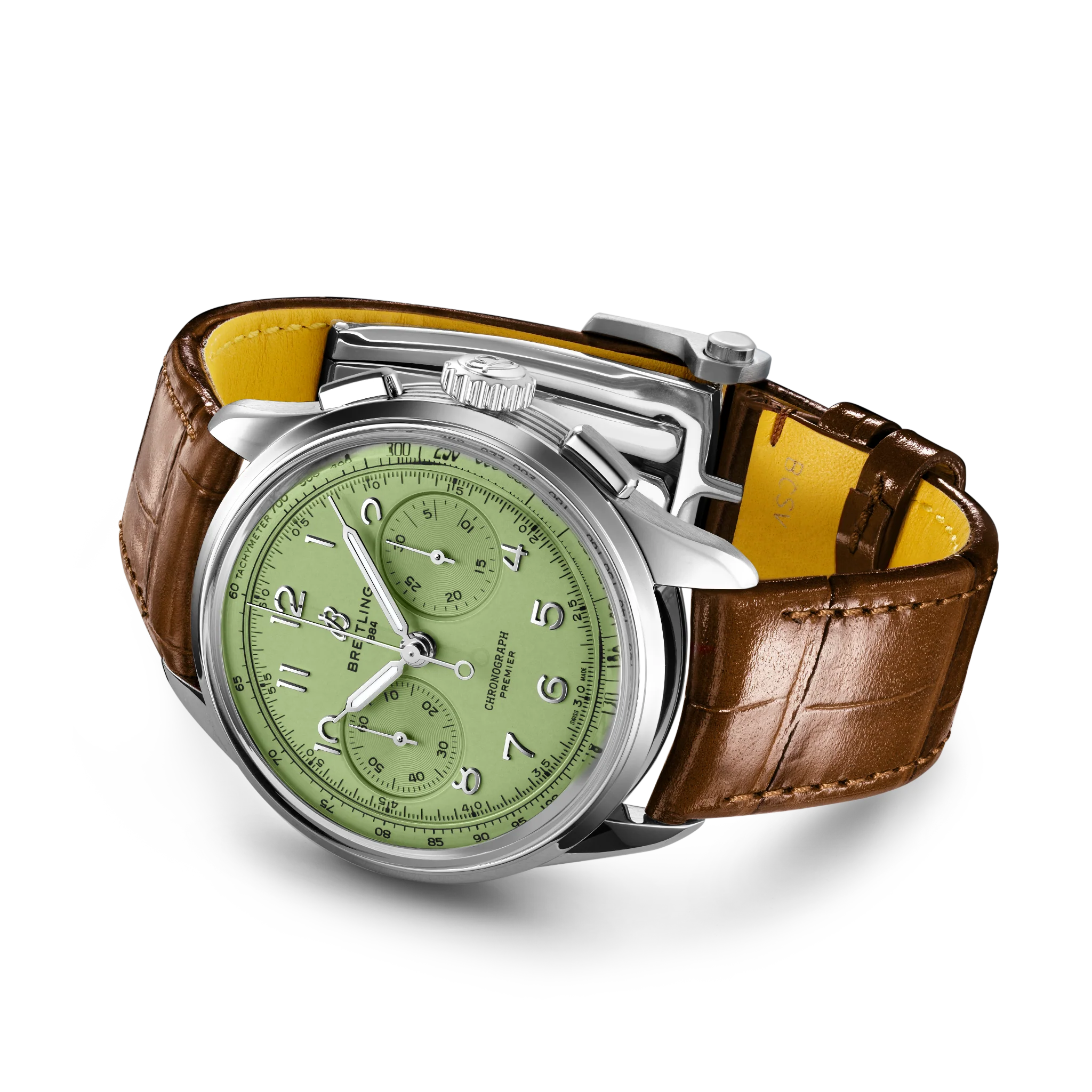 Breitling Premier B09 Chronograph Mint Green Dial Men 40mm - Image 2