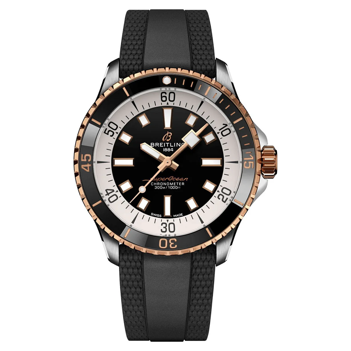 Breitling Superocean Black Dial Men 42mm - Image 4