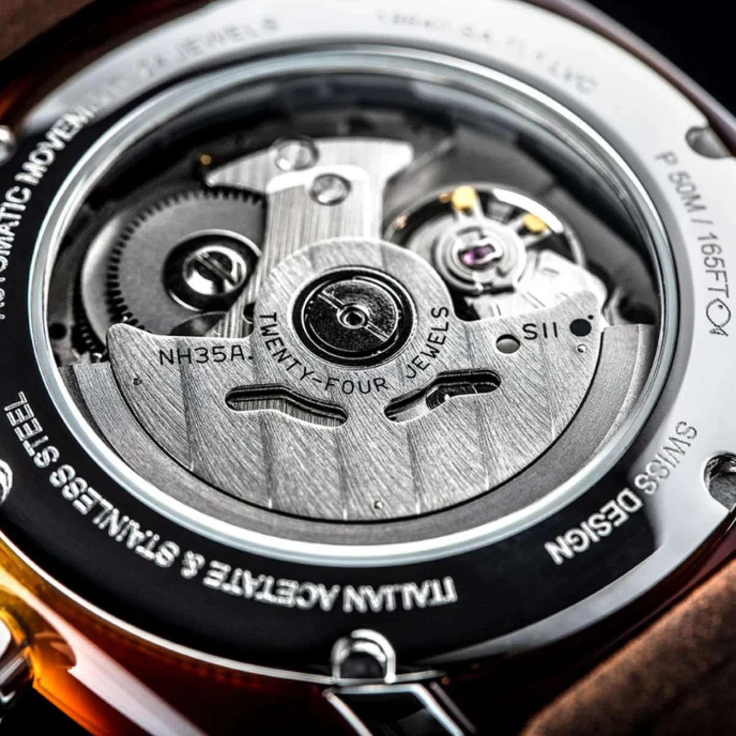 Clubmaster Iconic Men Automatic Black Dial Analog Leather Watch 18740.SA.TI.1.LVC - Image 2