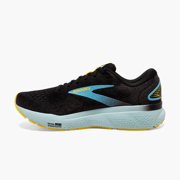 Brooks Running Ghost 16 Black/Forged Iron/Blue - Image 4