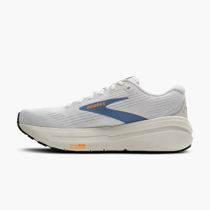 Brooks Running Ghost Max 2 White/WinterSky/Orange - Image 4