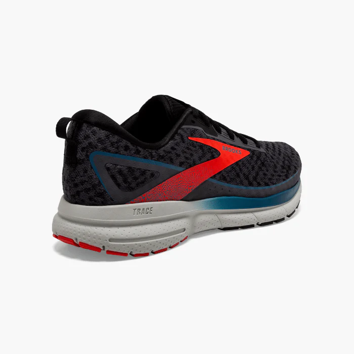 Brooks Running Trace 3 Blackened Pearl/Red/Blue - Image 5