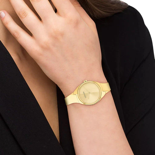 Calvin Klein Charming Gold Dial Women 30mm 25200235 - Image 3