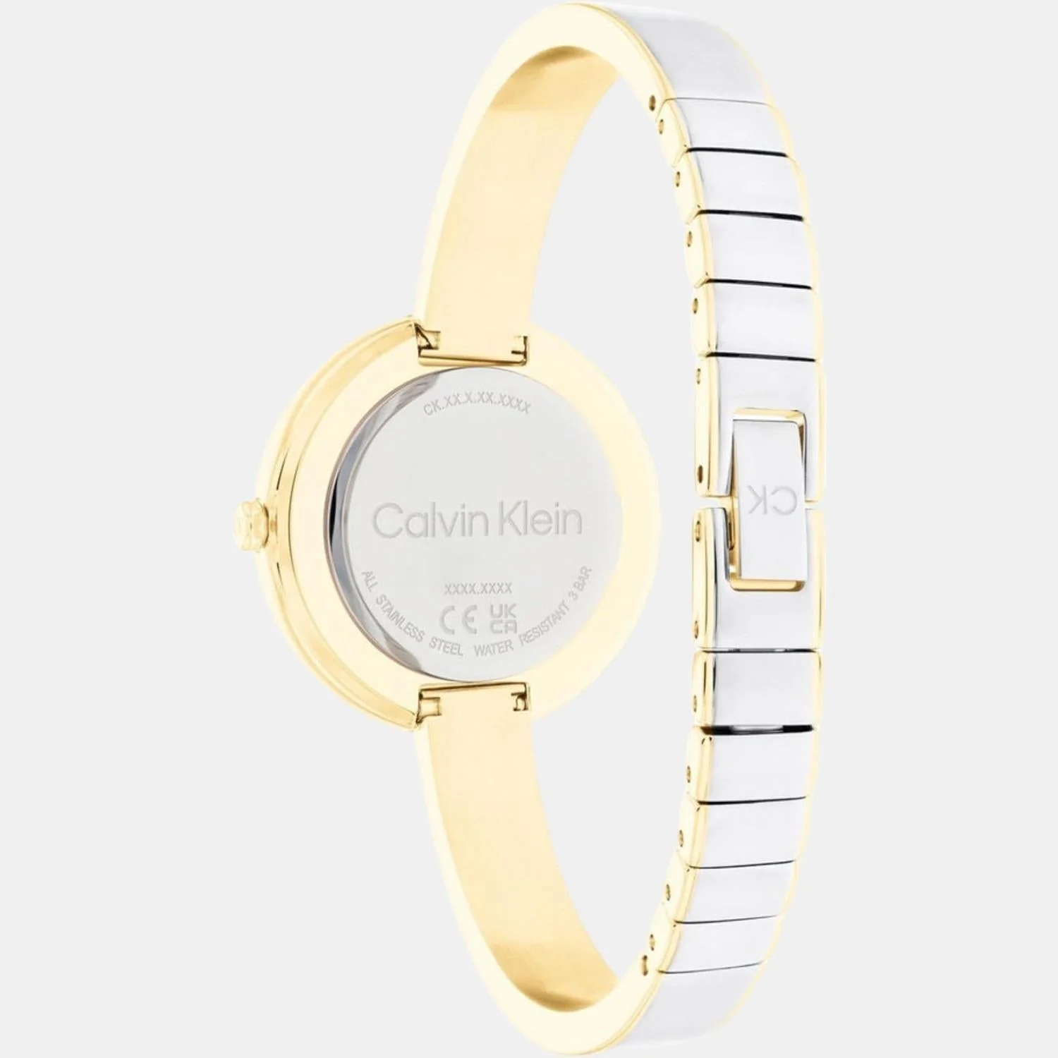 Ck Iconic Women Quartz White Dial Analog Stainless Steel Watch 25200189 - Image 3