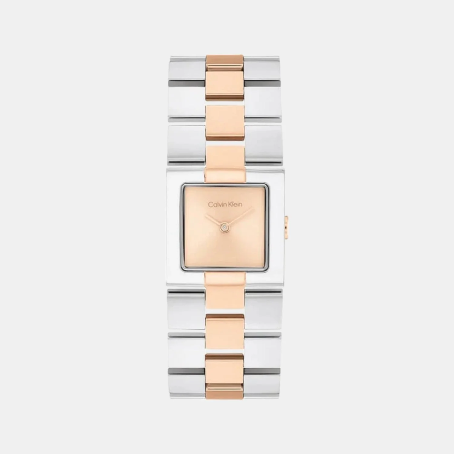 Ck Meridian Women Quartz Blush Dial Analog Stainless Steel Watch 25100092