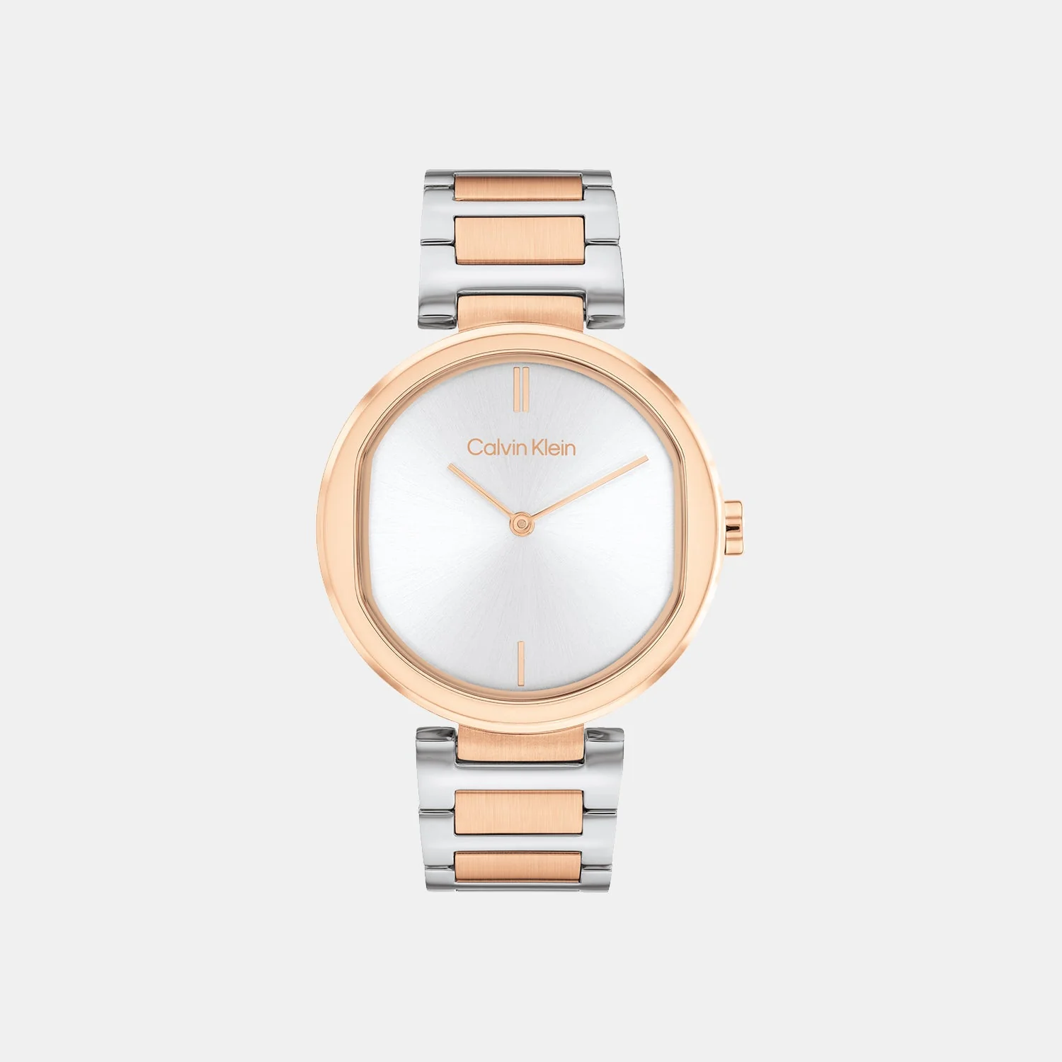 Ck Sensation Women Quartz Silver Dial Analog Stainless Steel Watch 25200251