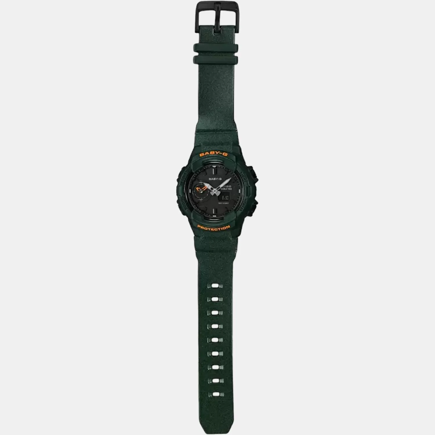 Baby-G Women Quartz Black Dial Analog-Digital Resin Watch B206 - Image 5