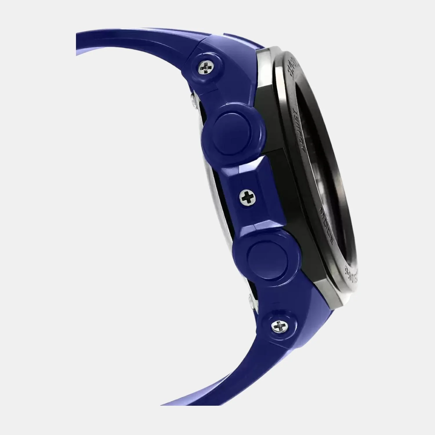 Baby-G Women Quartz Blue Dial Analog-Digital Resin Watch BX061 - Image 4