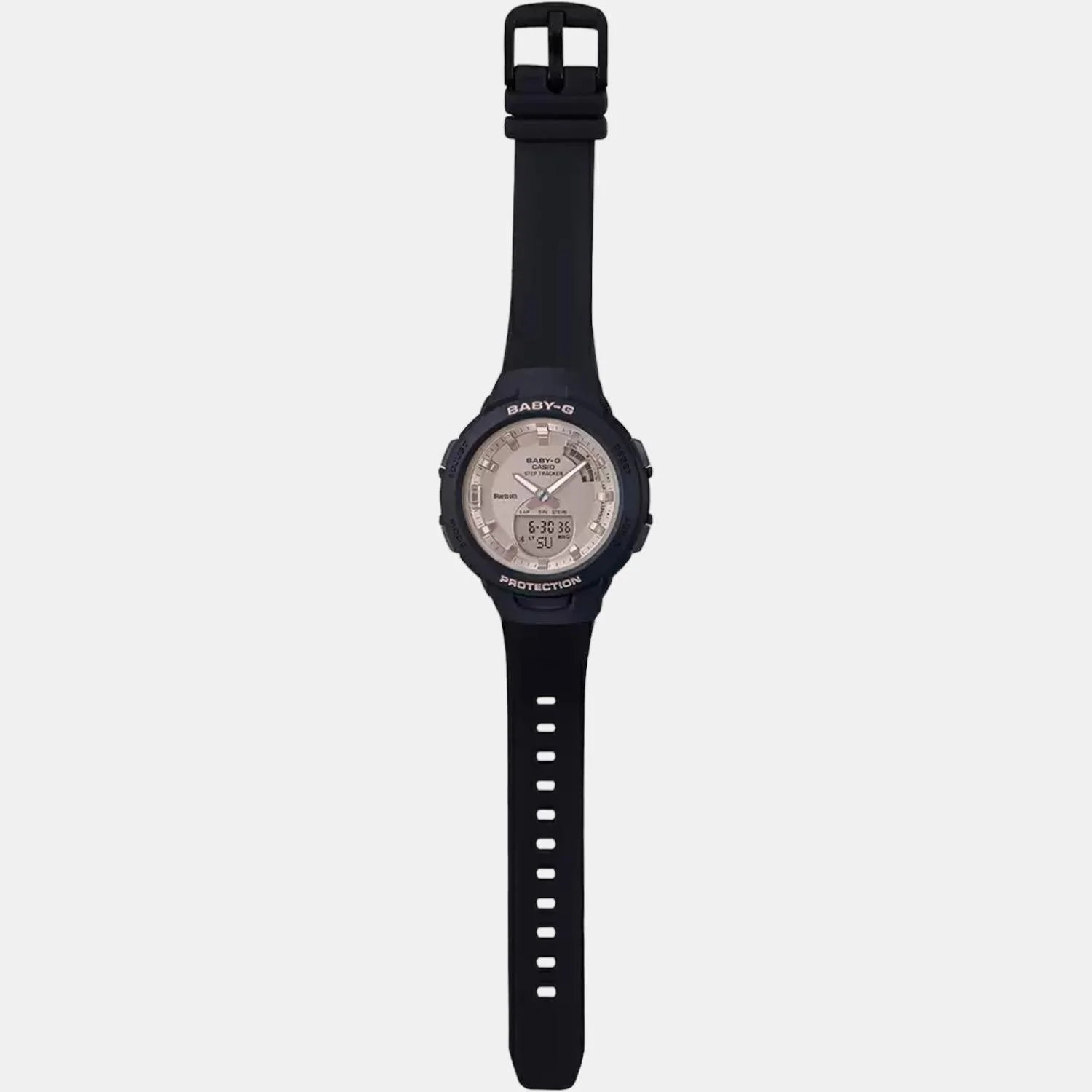 Baby-G Women Quartz Rose Gold Dial Analog-Digital Resin Watch BX163 - Image 6