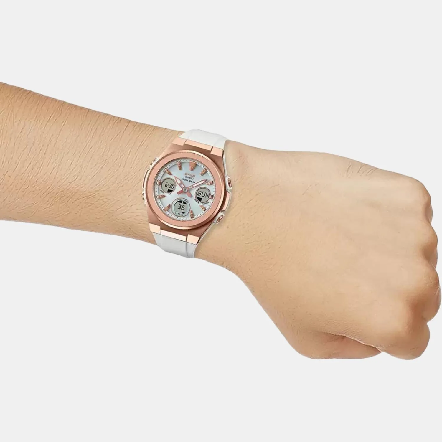 Baby-G Women Quartz Silver Dial Analog-Digital Resin Watch BX187 - Image 7