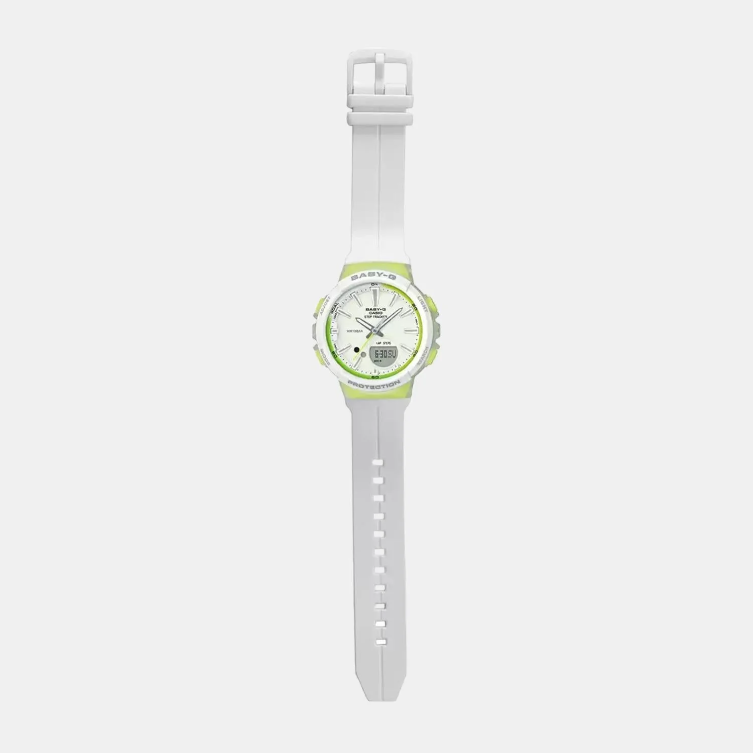 Baby-G Women Quartz White Dial Analog-Digital Resin Watch BX098 - Image 4