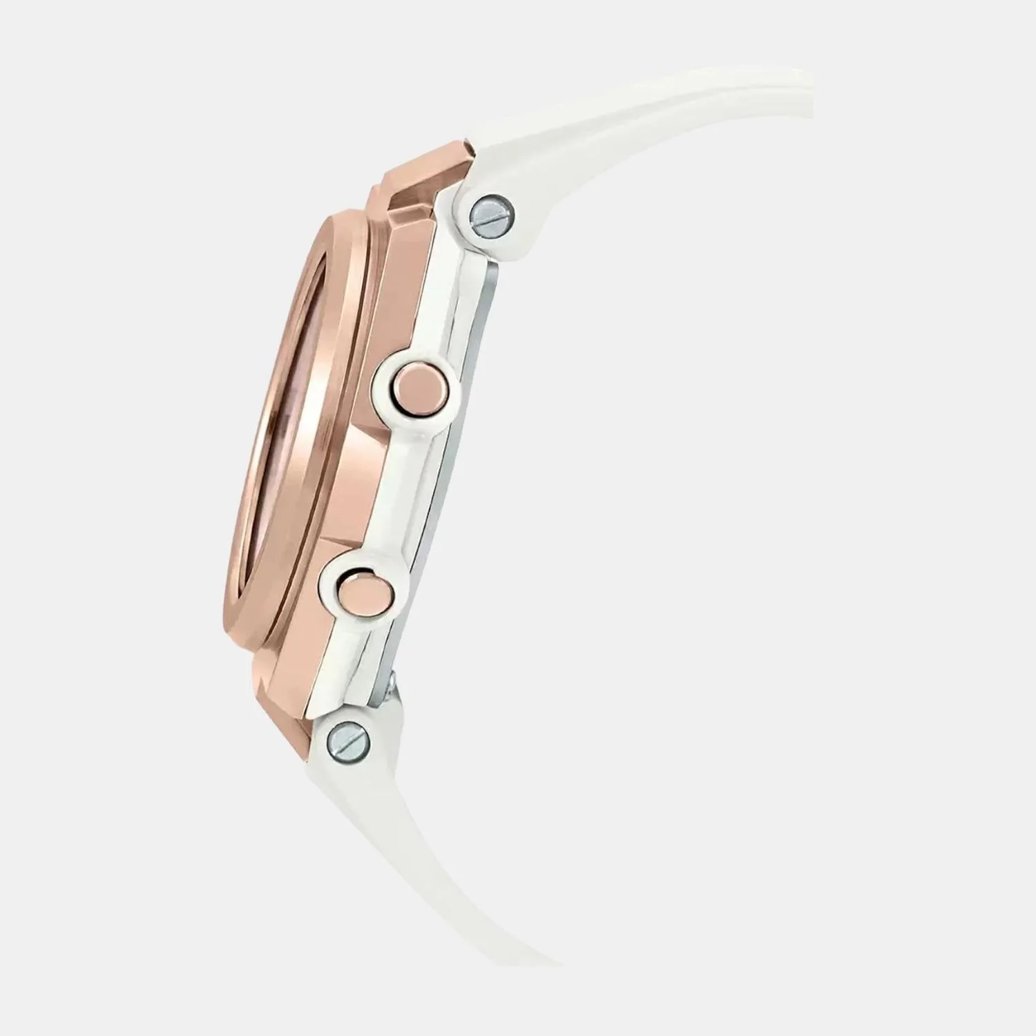 Baby-G Women Quartz White Dial Analog-Digital Resin Watch BX129 - Image 3
