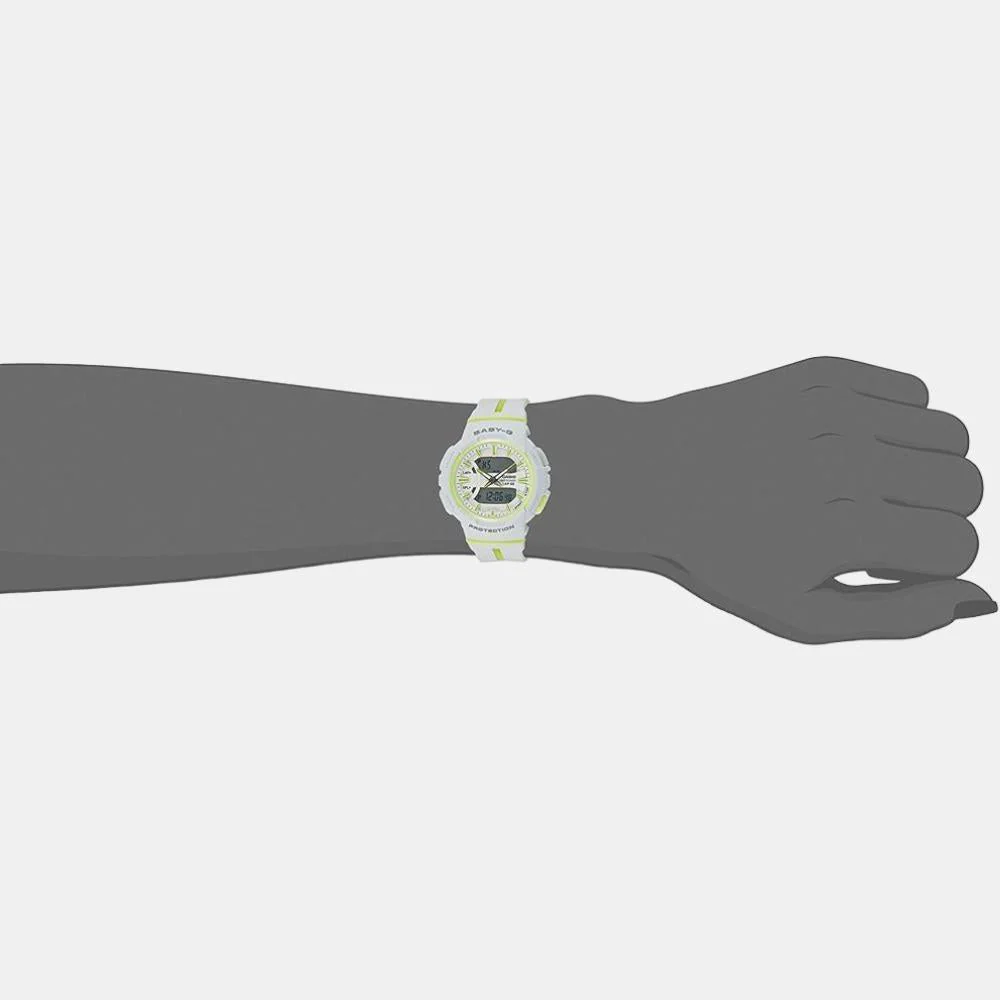 Baby-G Women Quartz White Dial Analog Resin Watch B198 - Image 6