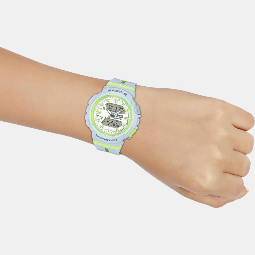 Baby-G Women Quartz White Dial Analog Resin Watch B198 - Image 7