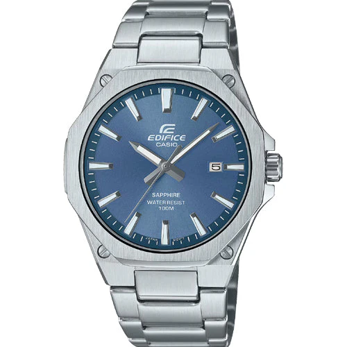 Casio Edifice 3-Hand Analog Blue Dial Men 39.9mm ED602 EFR-S108D-2AV