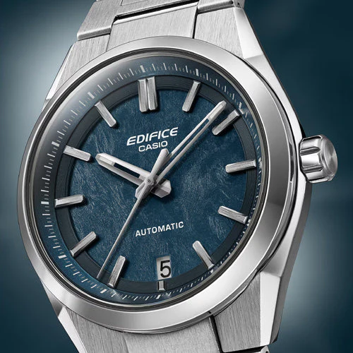 Casio Edifice Automatic Blue Dial Men 39mm ED670 EFK-100D-2A - Image 2