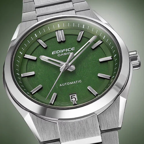 Casio Edifice Automatic Green Dial Men 39mm ED671 EFK-100D-3A - Image 2