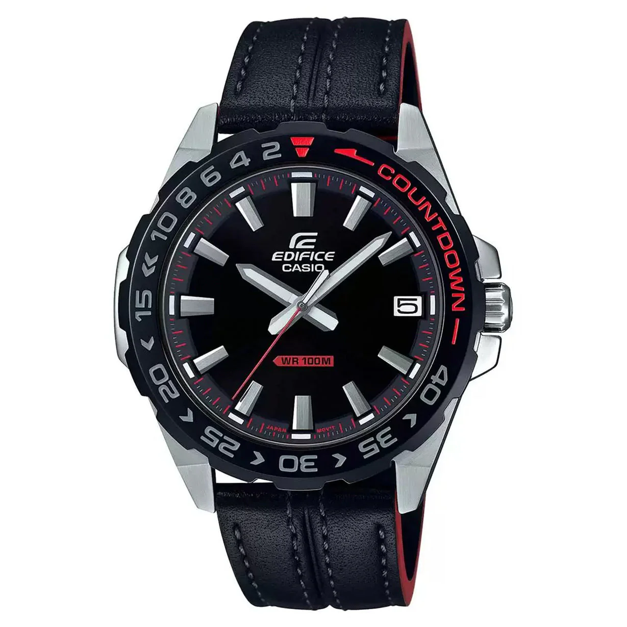 Casio Edifice Black Dial Men 41mm - Image 4