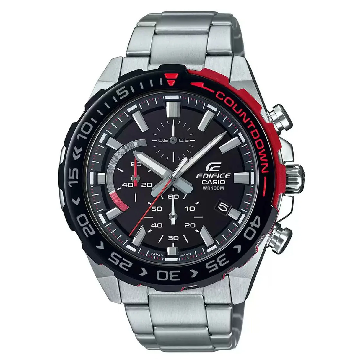 Casio Edifice Black Dial Men 43.2mm - Image 4