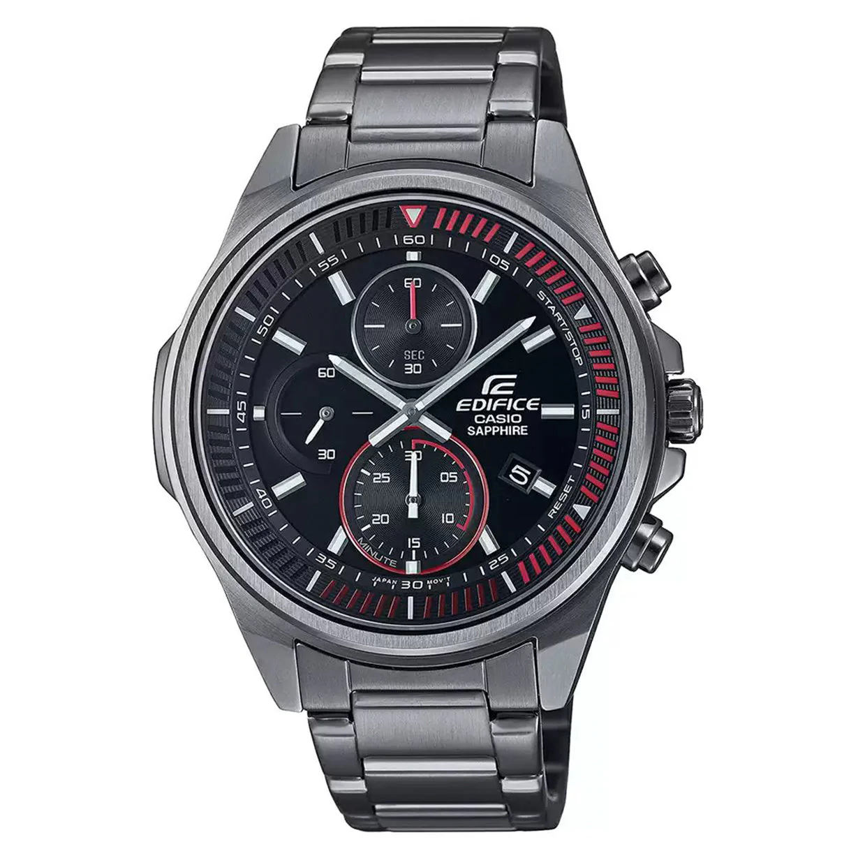Casio Edifice Black Dial Men 44.7mm - Image 4