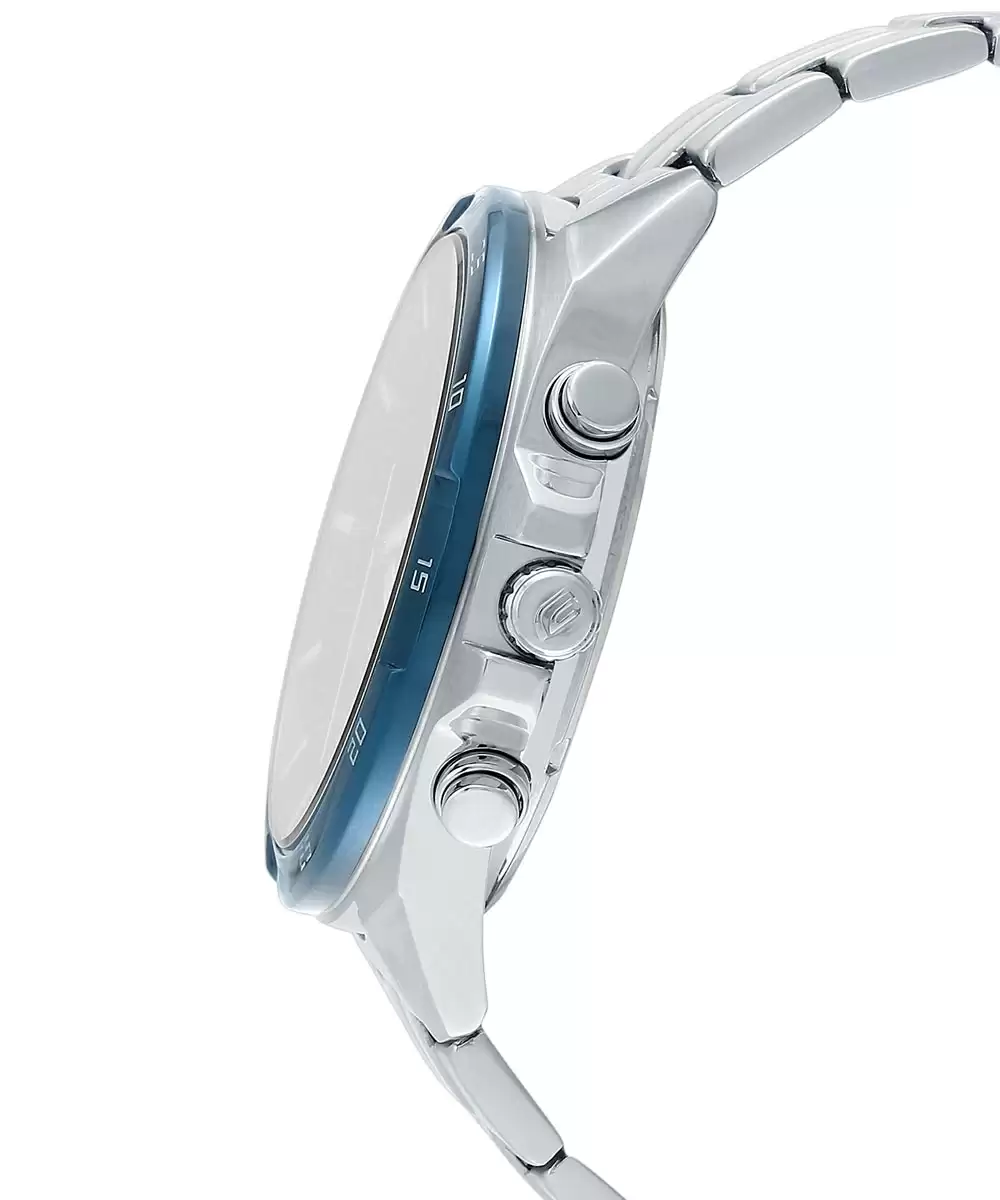 Casio Edifice Blue Dial Men 48.7mm