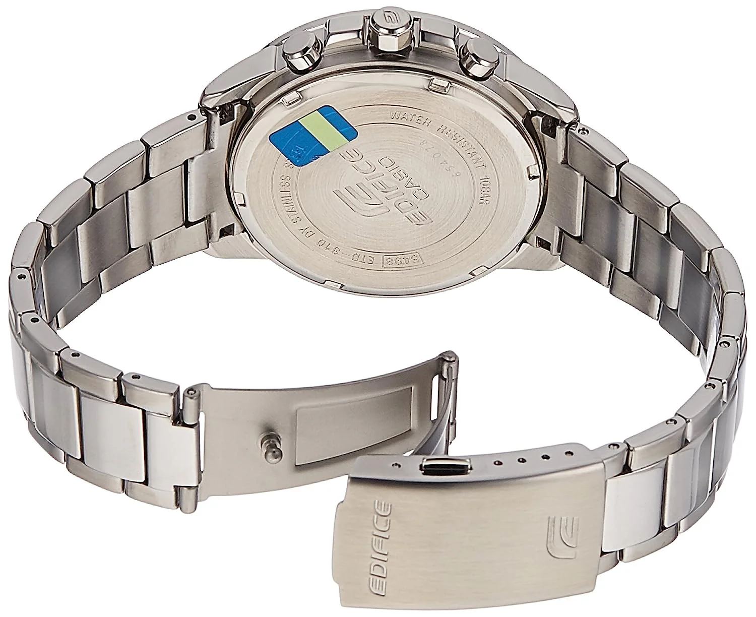 Casio Edifice Off White Dial Men 48.1mm