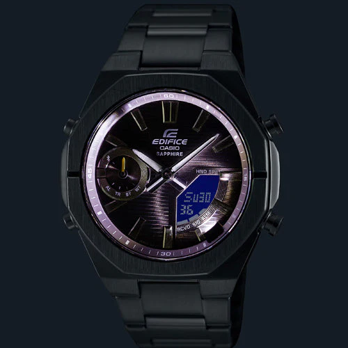 Casio Edifice Smartphone Link Model Grey Dial Men 43mm ED650 ECB-S10D-8A - Image 2
