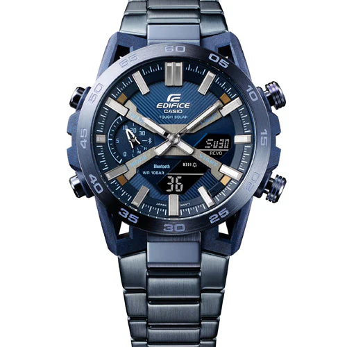 Casio Edifice Sospensione Blue Dial Men 47.8mm ED639 ECB-2000CB-2A - Image 2