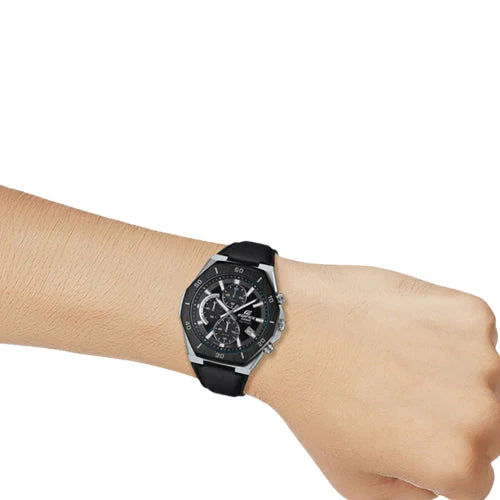 Casio Edifice Standard Chronograph Black Dial Men 45.8mm ED645 EFB-680BL-1AV - Image 4