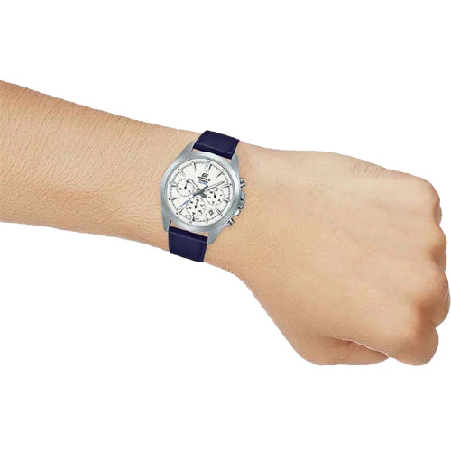 Casio Edifice Standard Chronograph White Dial Men 43.9mm ED543 EFV-630L-7AV - Image 3
