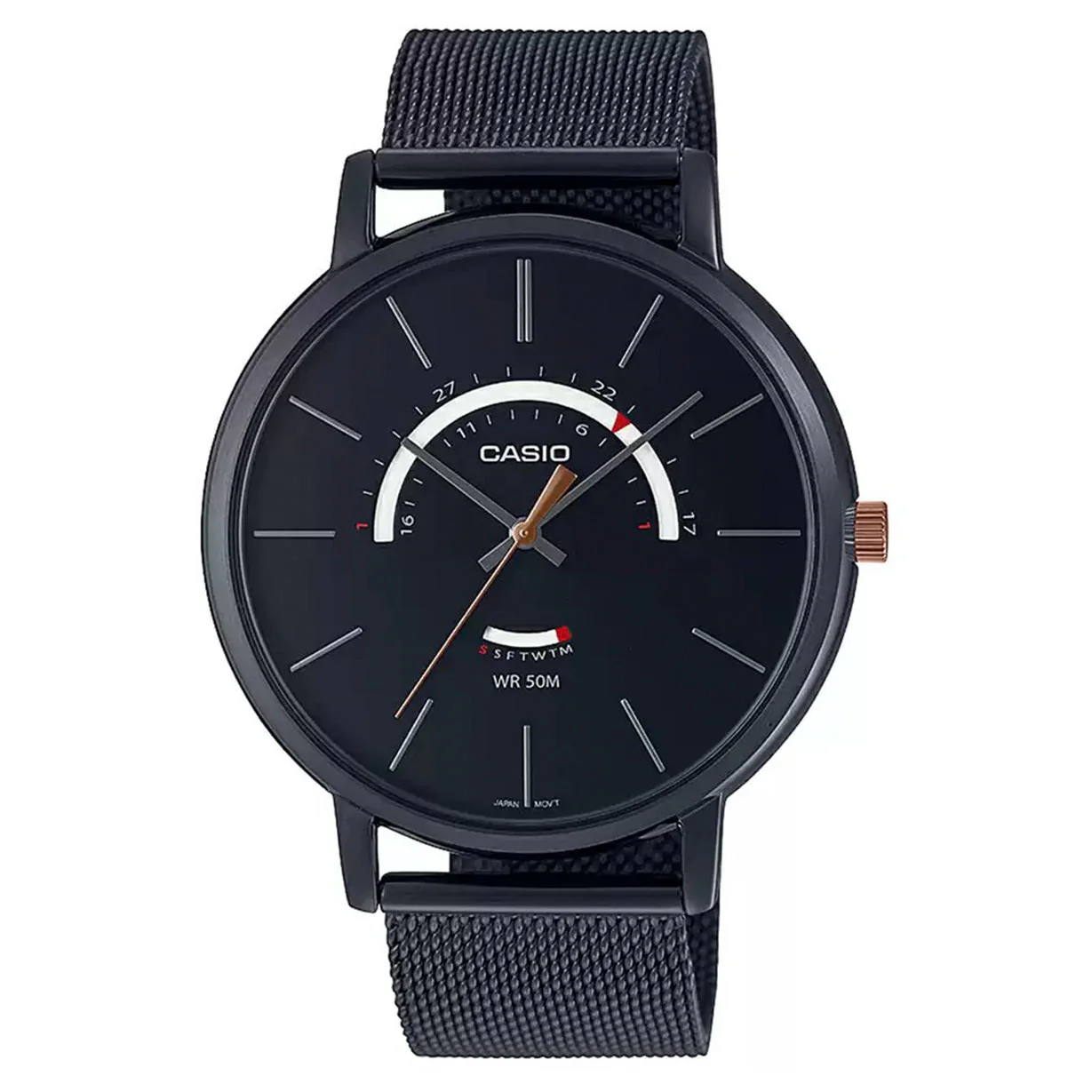 Casio Enticer Black Dial Men 33.1mm - Image 4