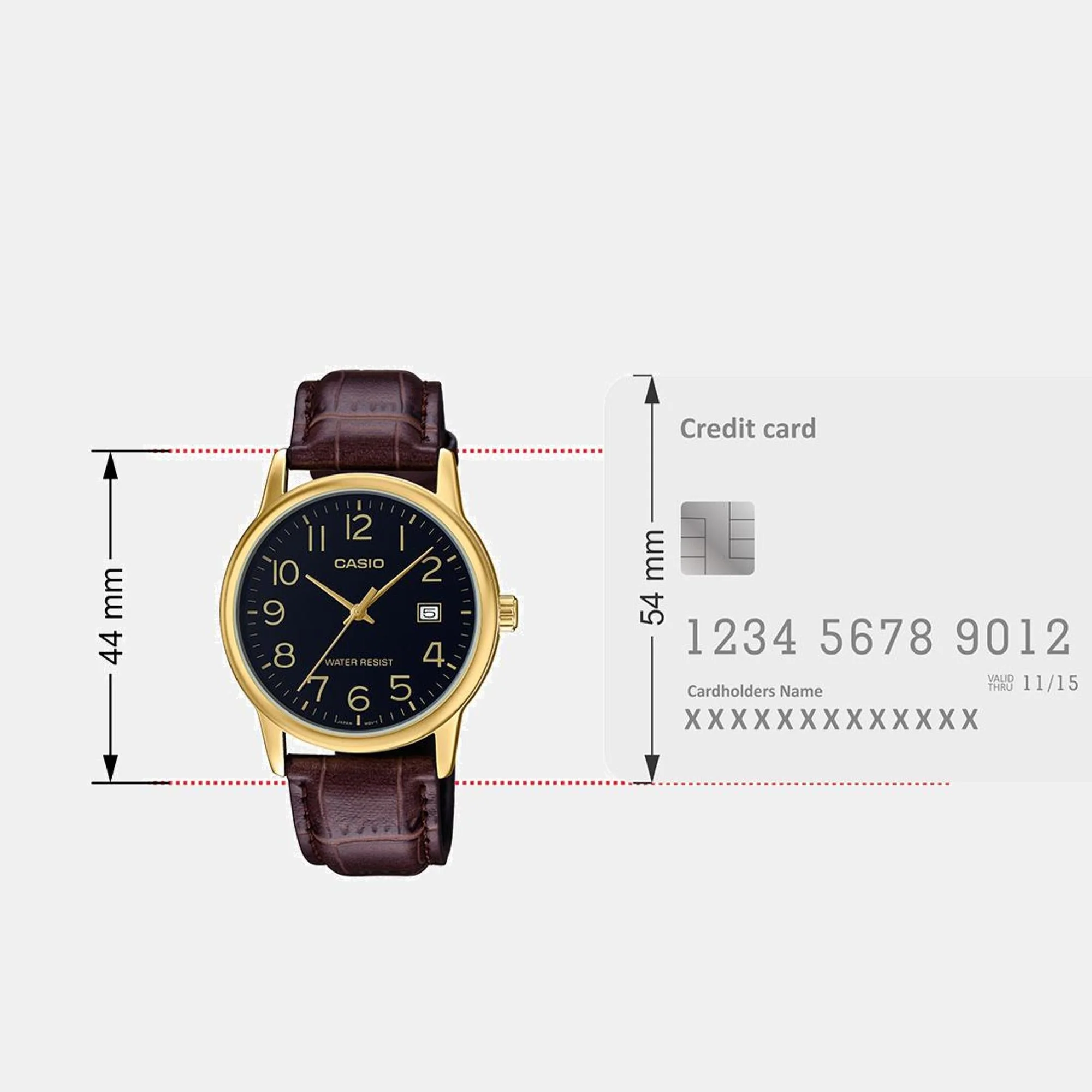 Enticer Men Quartz Black Dial Analog Leather Watch A2313 - Image 9