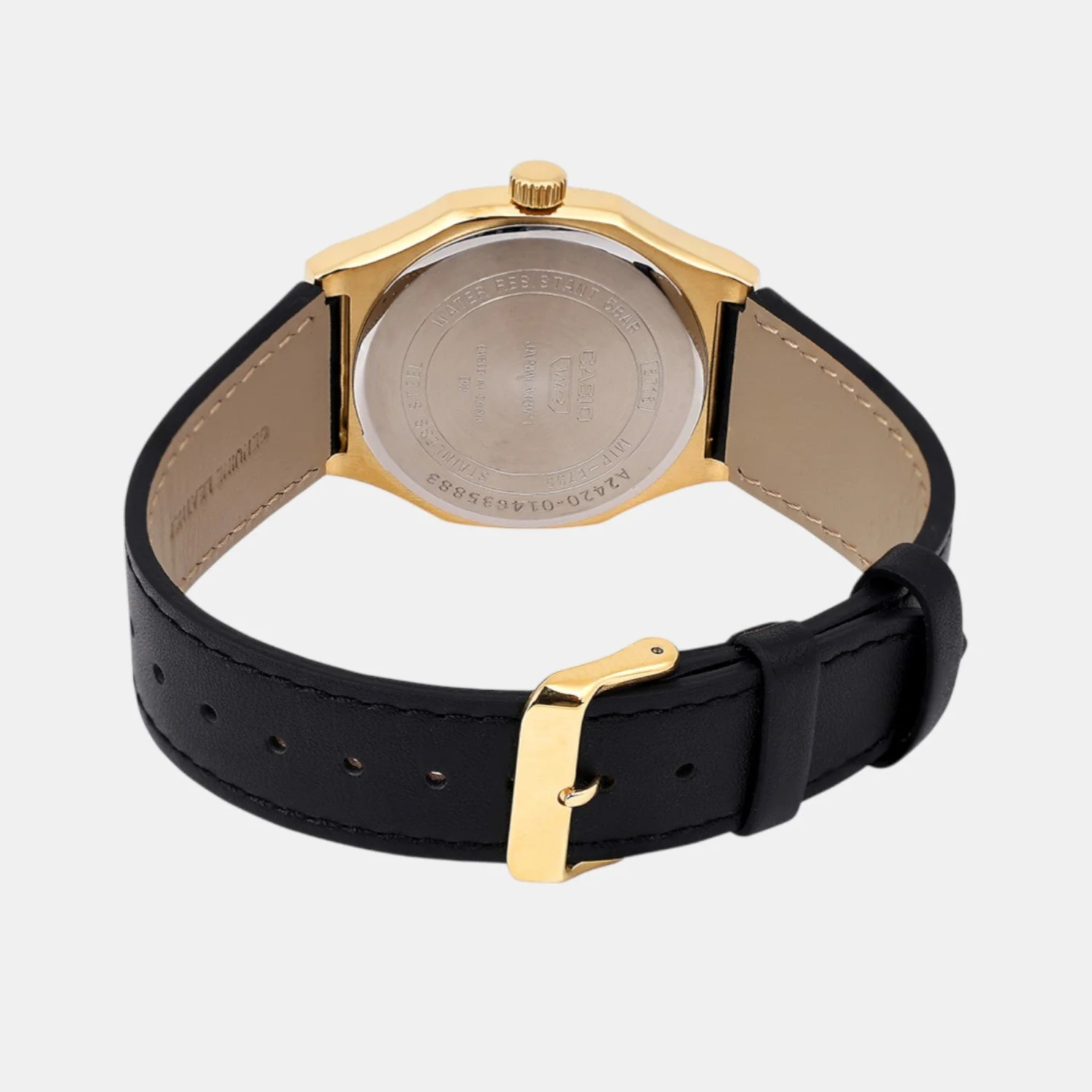 Enticer Men Quartz Black Dial Analog Leather Watch A2420 - Image 5