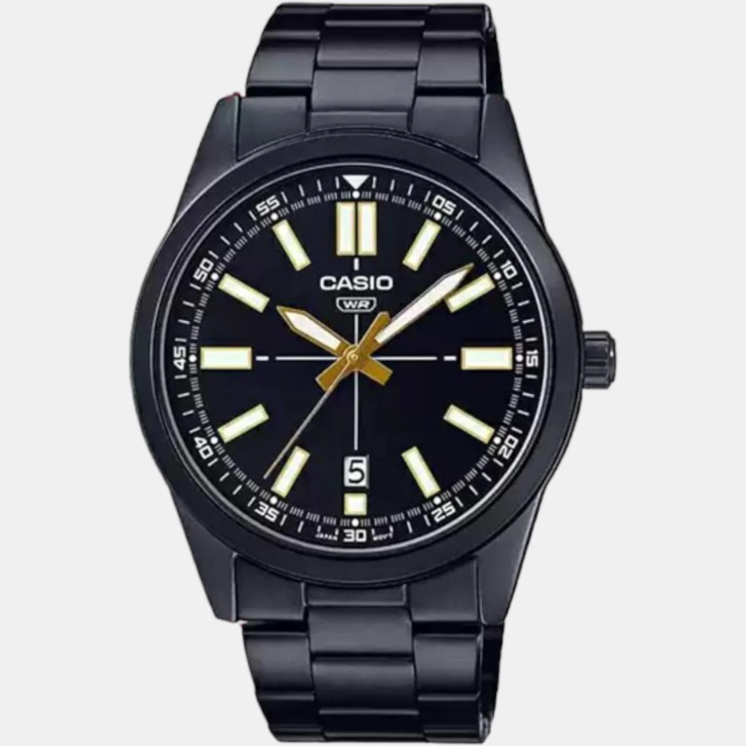 Enticer Men Quartz Black Dial Analog Stainless Steel Watch A1941 - Image 6