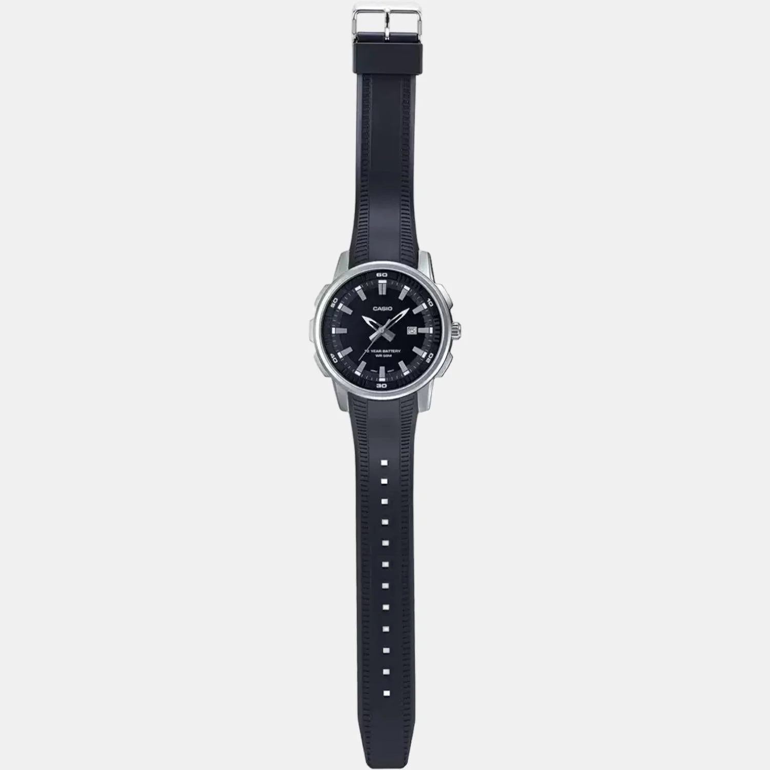 Enticer Men Quartz Black Dial Chronograph Stainless Steel Watch A1968 - Image 6