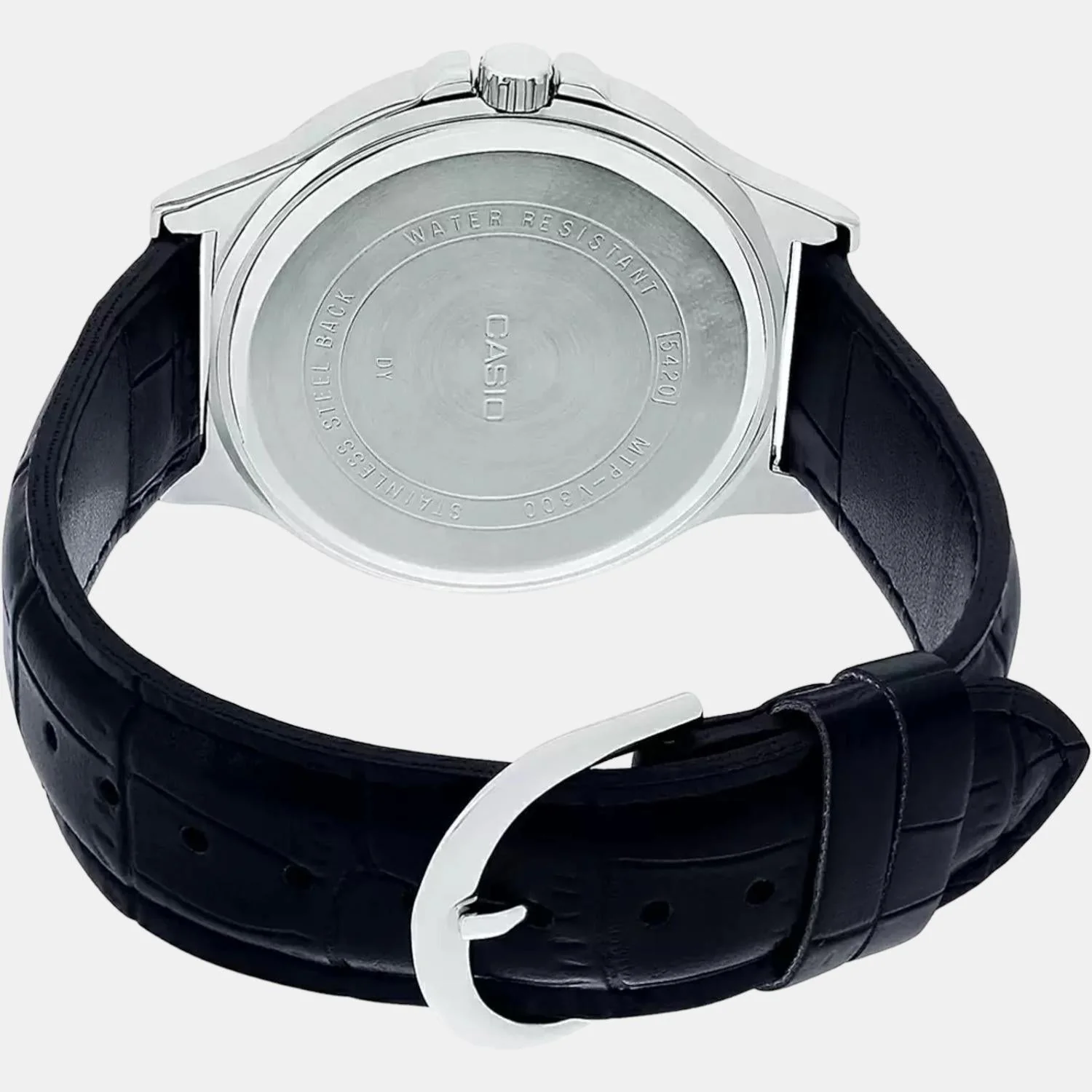 Enticer Men Quartz Black Dial Multi-Function Leather Watch A1176 - Image 5
