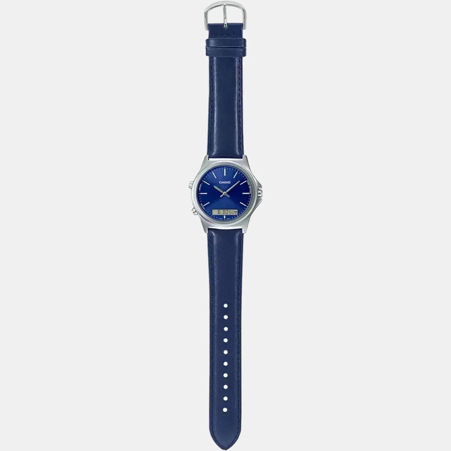 Enticer Men Quartz Blue Dial Analog Leather Watch A1928 - Image 6