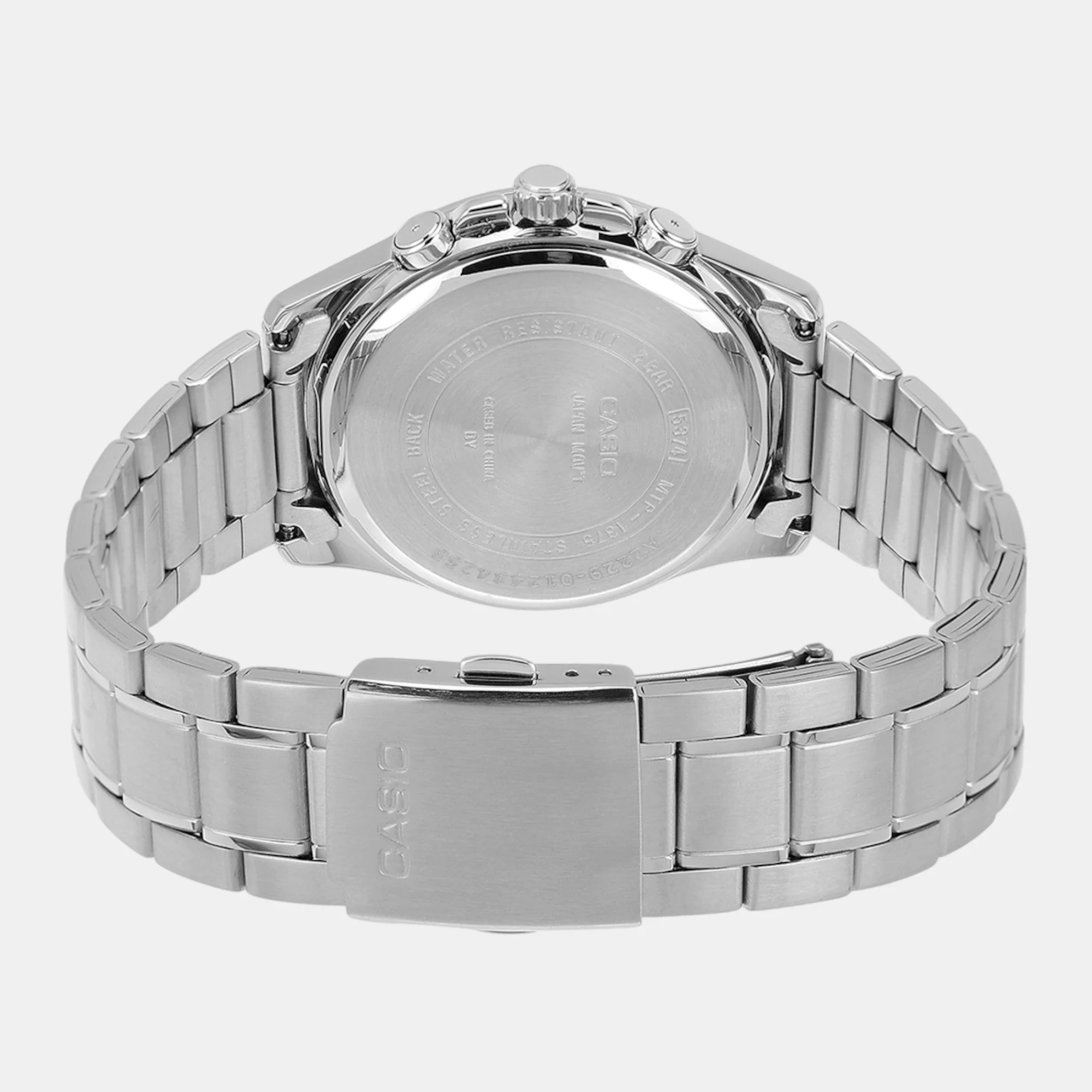 Enticer Men Quartz Blue Dial Multi-Function Stainless Steel Watch A2228 - Image 6